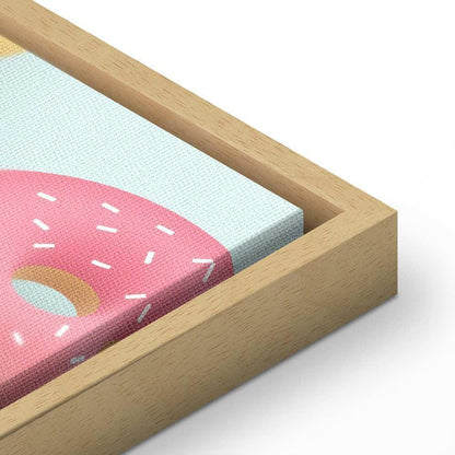 Leinwandbild - Pastel Donuts (1 Part) Vertical