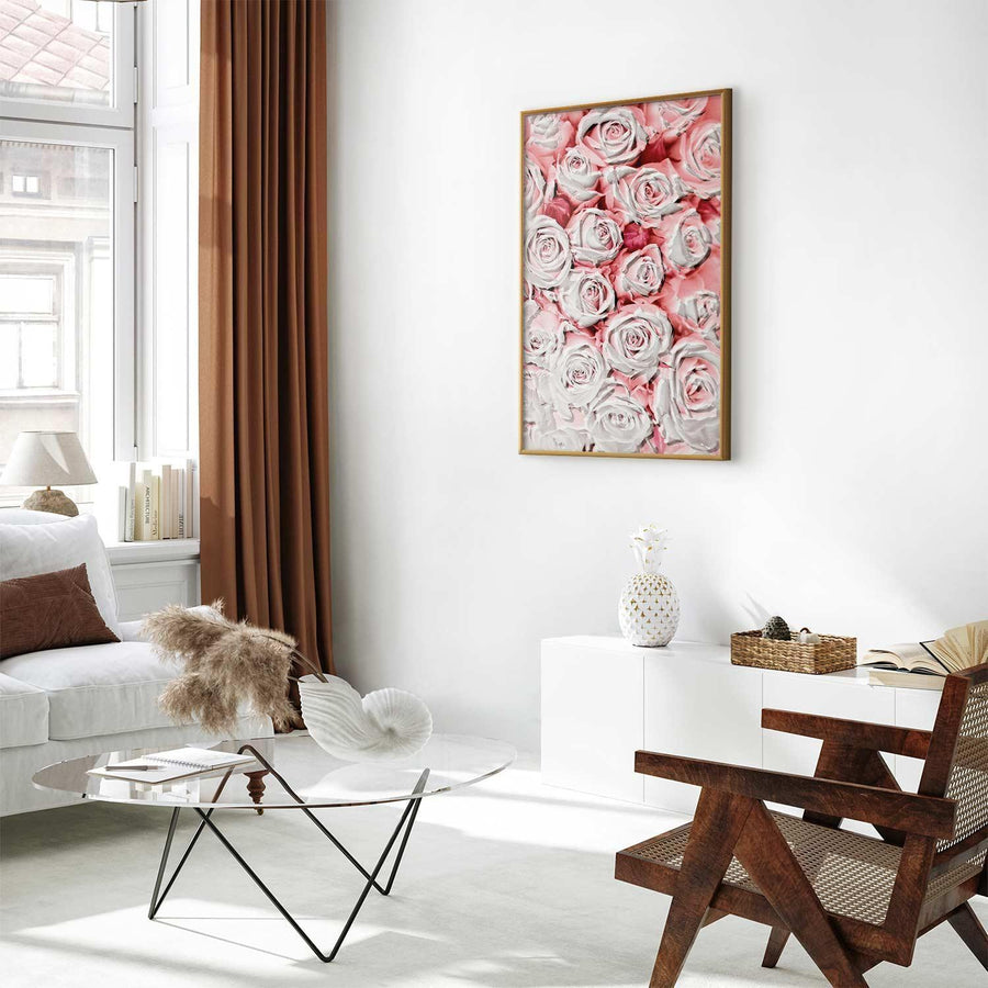Poster - White Roses Artgeist