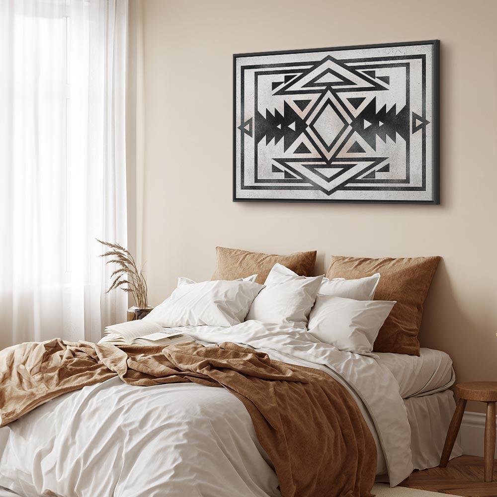 Leinwandbild - Ethnic Pattern (1 Part) Wide