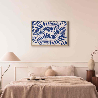 Leinwandbild - Cobalt fern