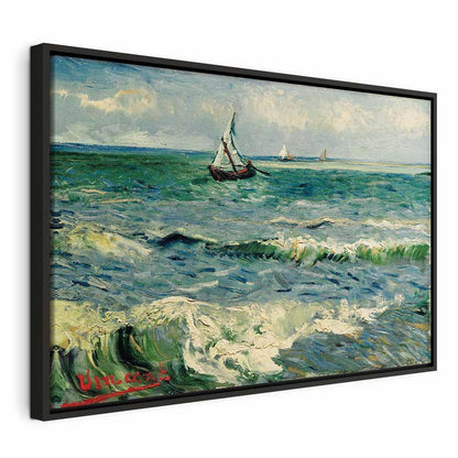 Leinwandbild - Vincent van Gogh – Seascape at Saintes-Maries