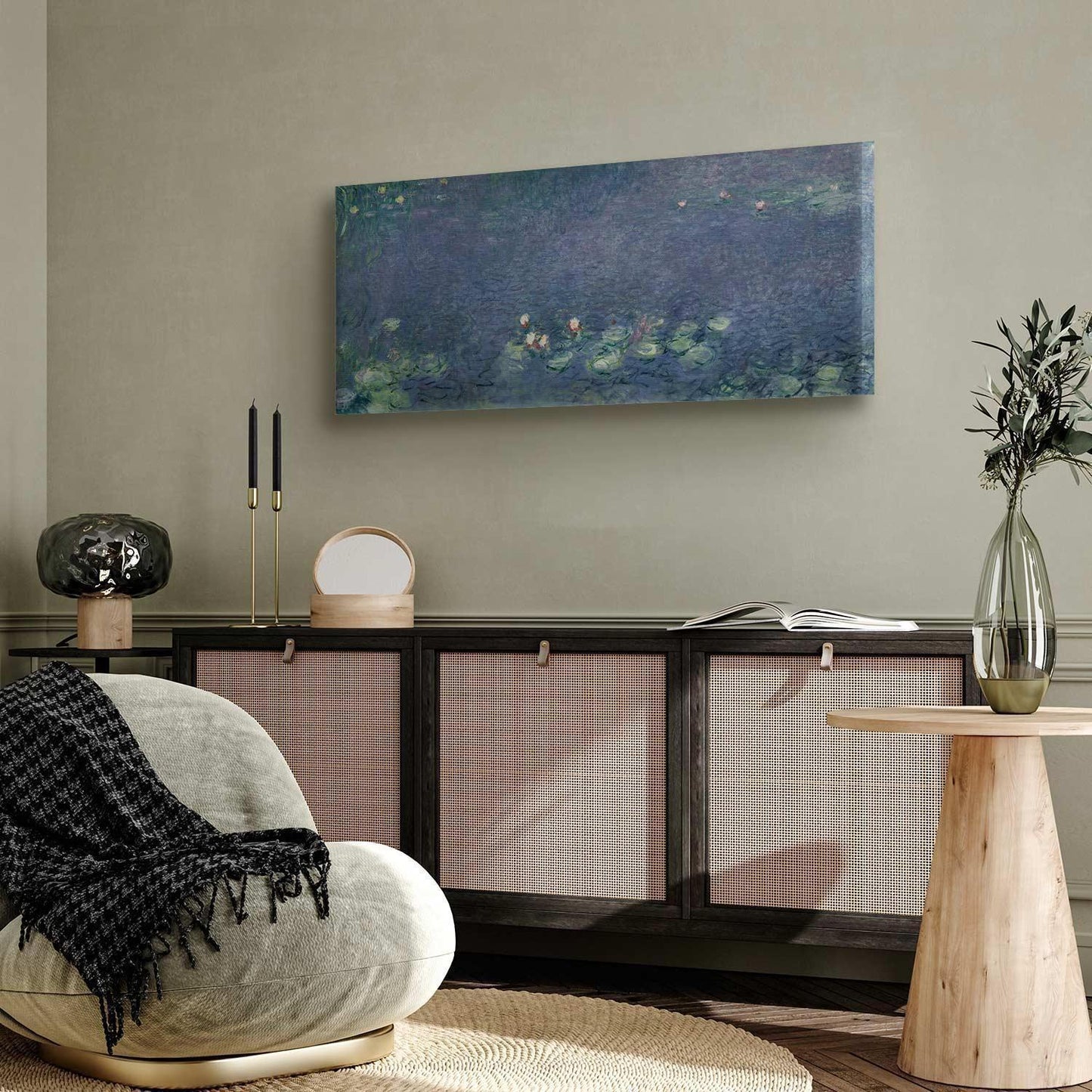 Leinwandbild - Claude Monet – Water Lilies (Water Lilies) III