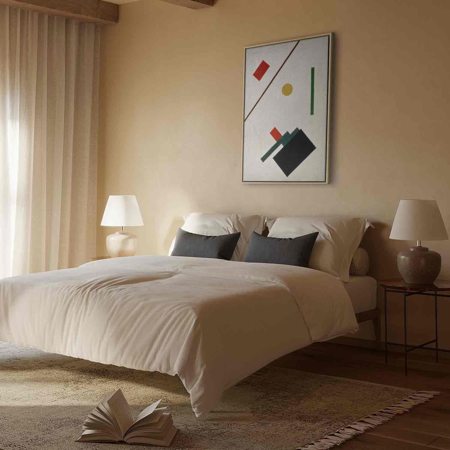Leinwandbild - Suprematist Composition (Kazimir Malevich) Artgeist