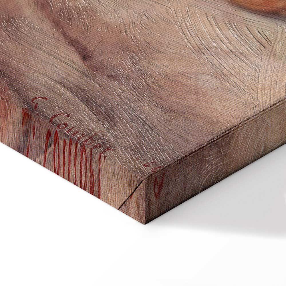 Leinwandbild - Gustave Courbet – Sleeping