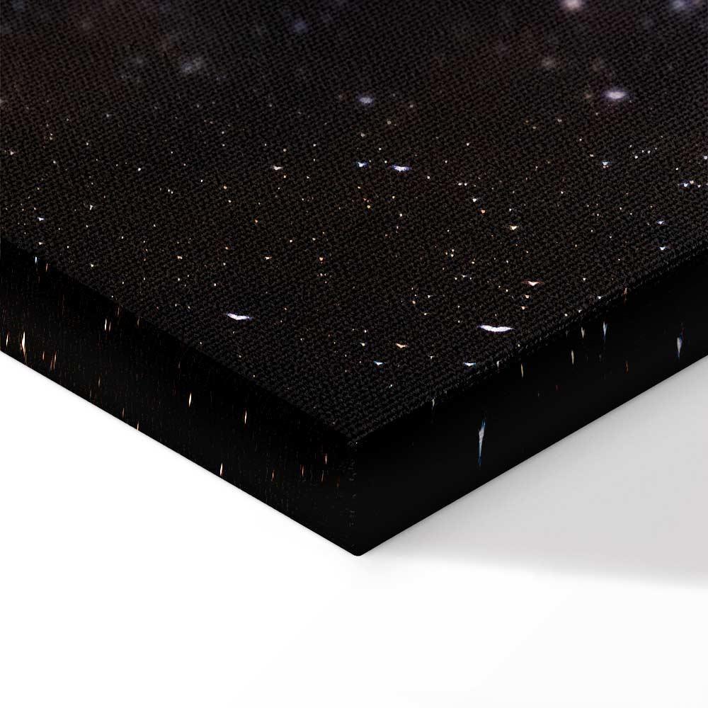 Leinwandbild - Lonely Galaxy (1 Part) Vertical