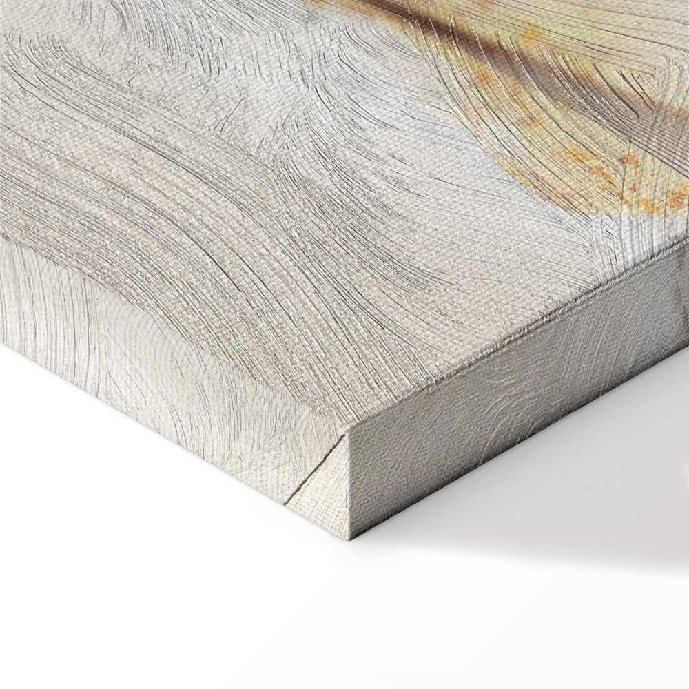 Leinwandbild - Golden Mountains (1 Part) Wide