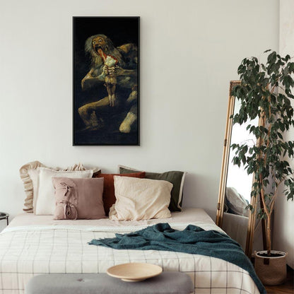 Leinwandbild - Francisco Goya – Saturn Devouring His Son