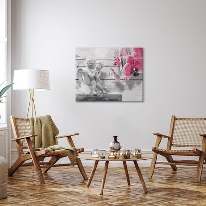 Malen nach Zahlen - Angels (Pink Orchid)