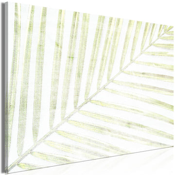 Leinwandbild - Palm Leaf (1 Part) Wide Artgeist