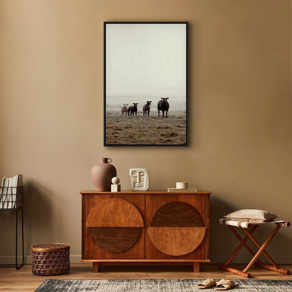 Leinwandbild - Friends in the Morning (1 Part) Vertical