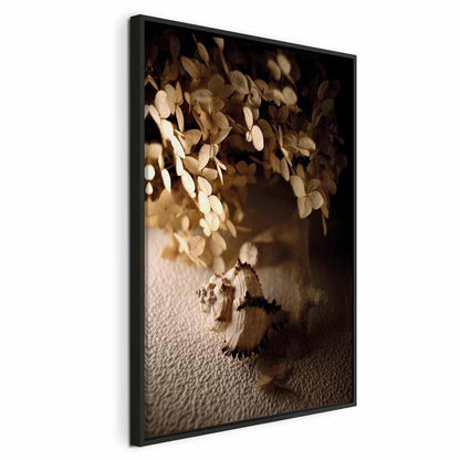 Leinwandbild - Humming Seashell (1 Part) Vertical