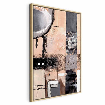 Leinwandbild - Enchanted Visions (1-part) - Artistic Background in Abstract Form