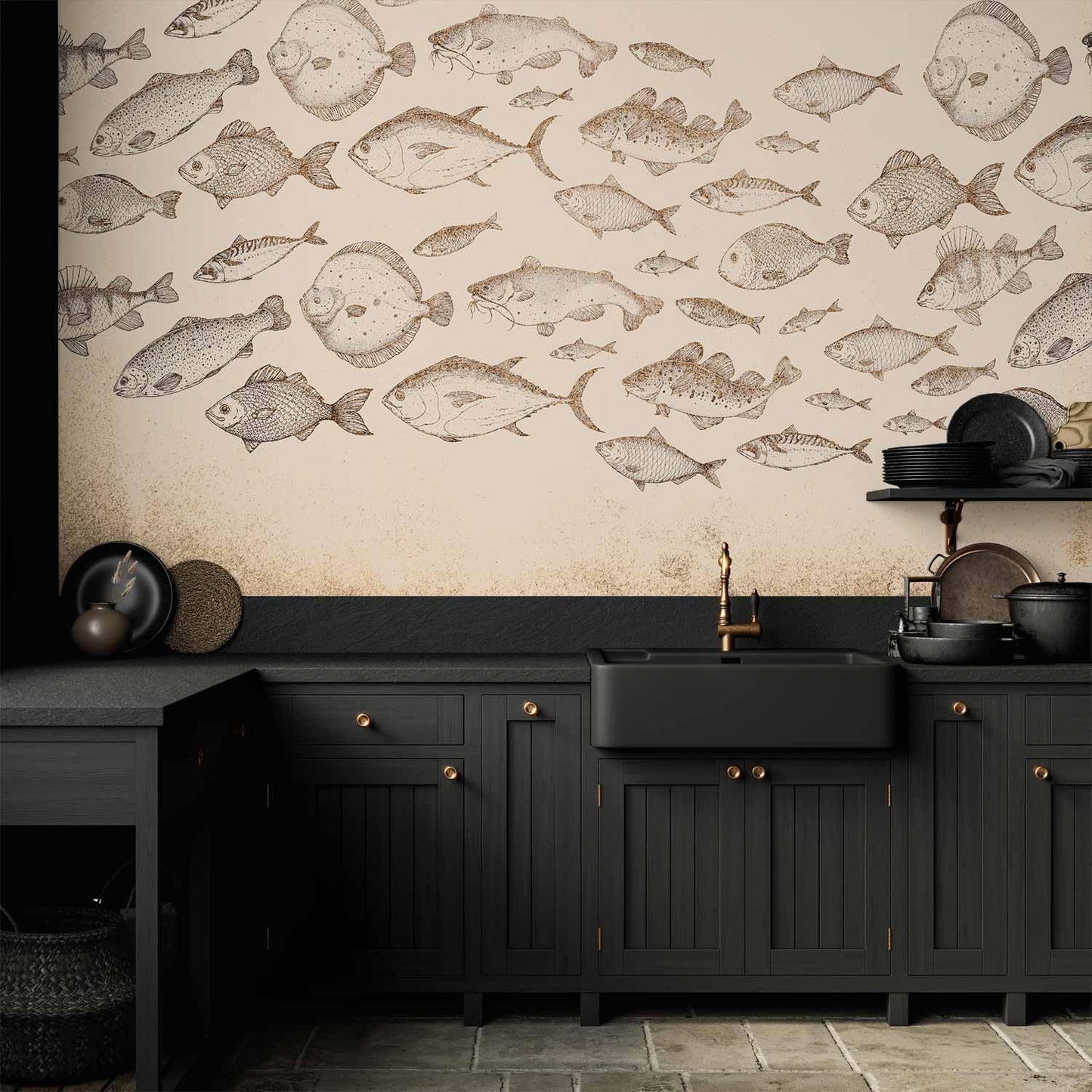 Fototapete - Subtle fish