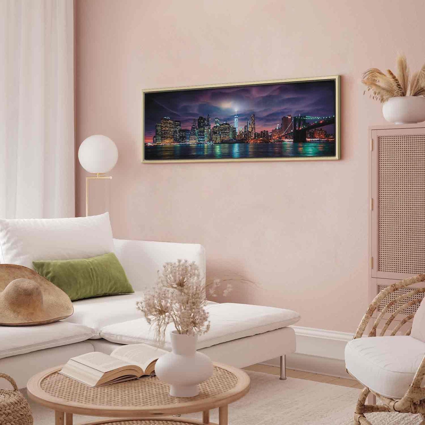 Leinwandbild - New York: Dark City