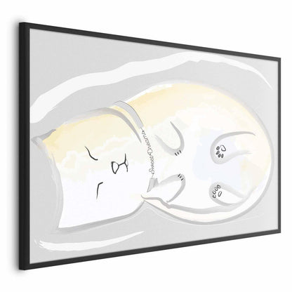 Poster - Sleeping Kitten Artgeist