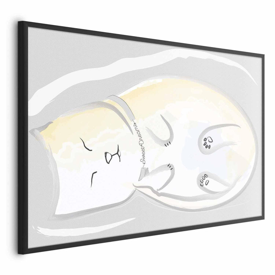 Poster - Sleeping Kitten Artgeist