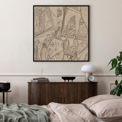 Leinwandbild - Frida Kahlo – Frida and Her Contemporaries