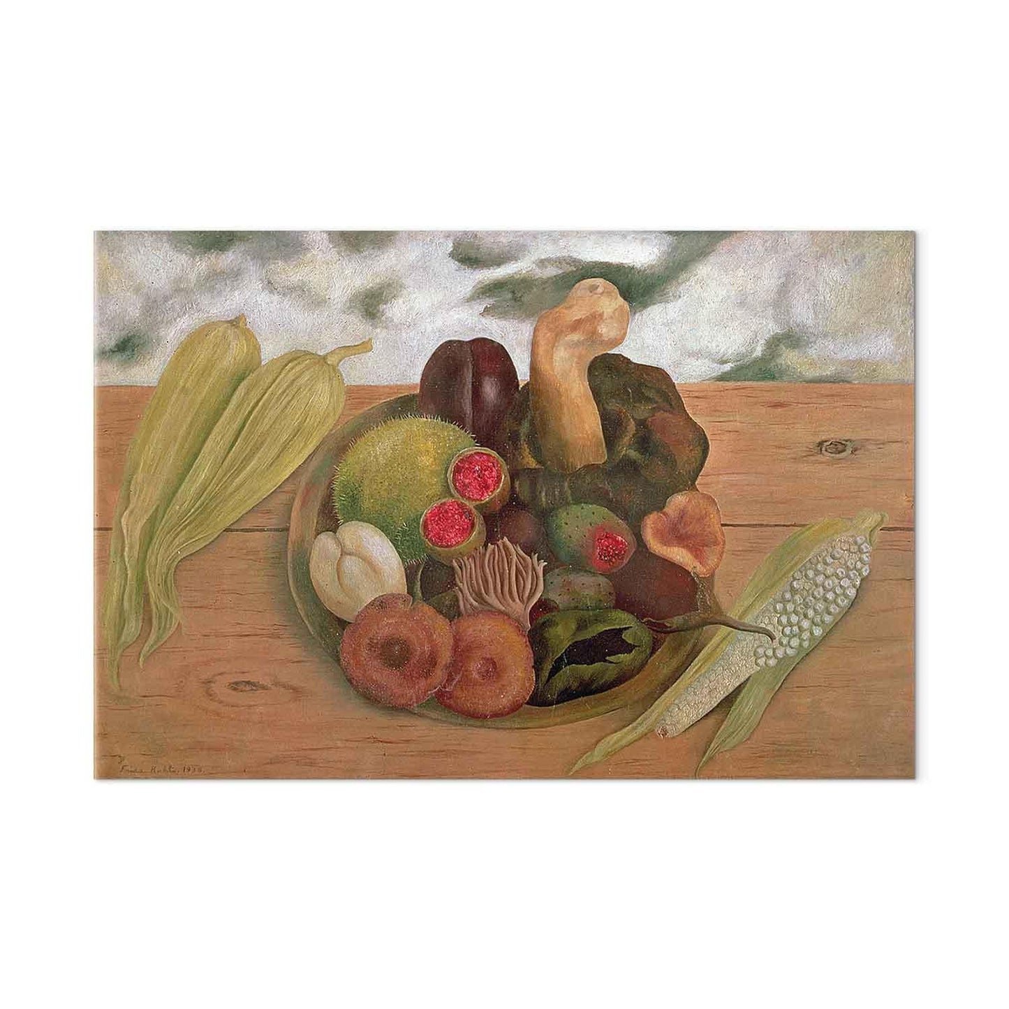 Leinwandbild - Frida Kahlo – The Fruits of the Earth