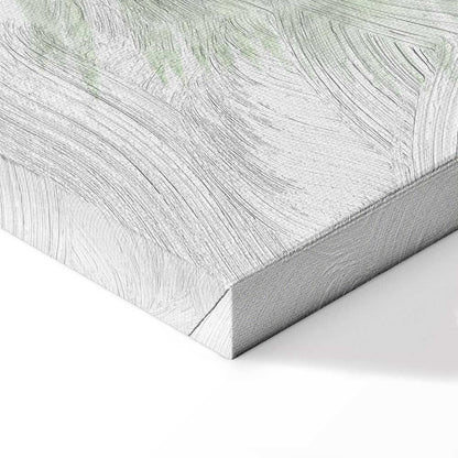 Leinwandbild - Velvet Green (1 Part) Vertical