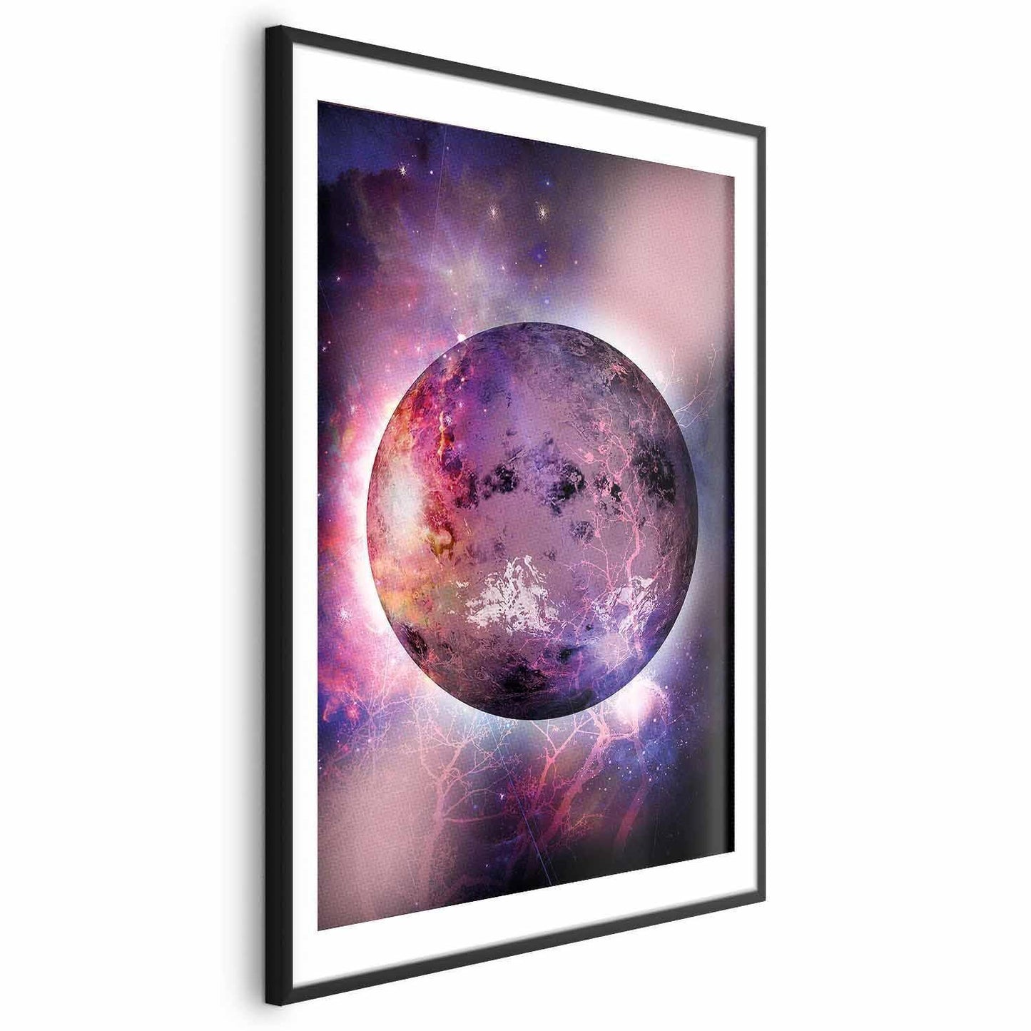 Poster Unbekannter Planet – Fantasie trifft Kosmos
