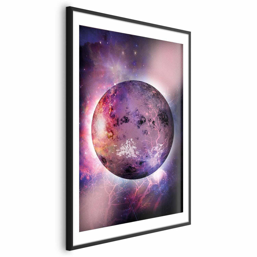 Poster Unbekannter Planet – Fantasie trifft Kosmos