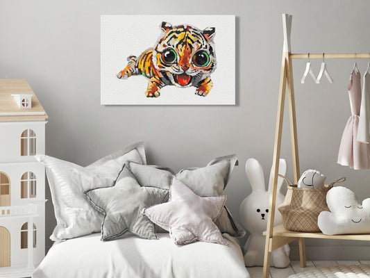 Malen nach Zahlen - Sweet Tiger
