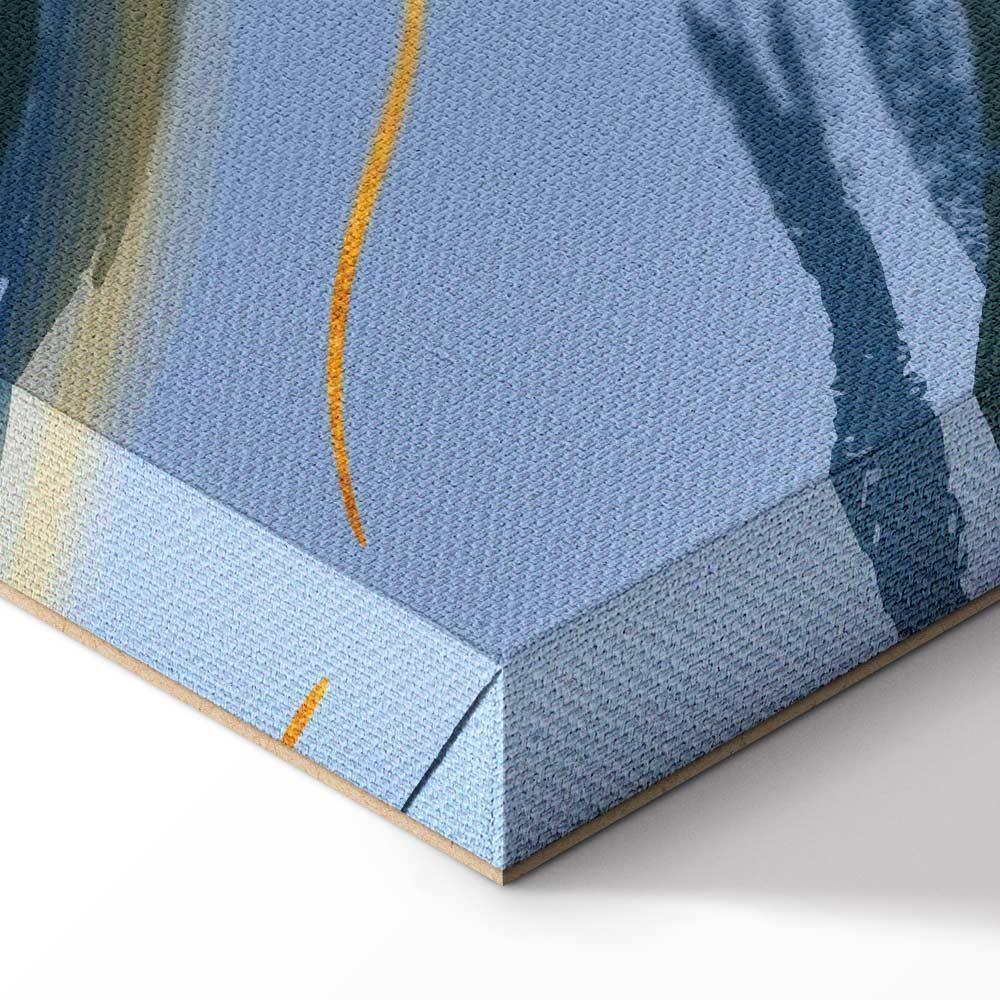 Leinwandbild - Rhythmic Auroras (1 Part) Vertical