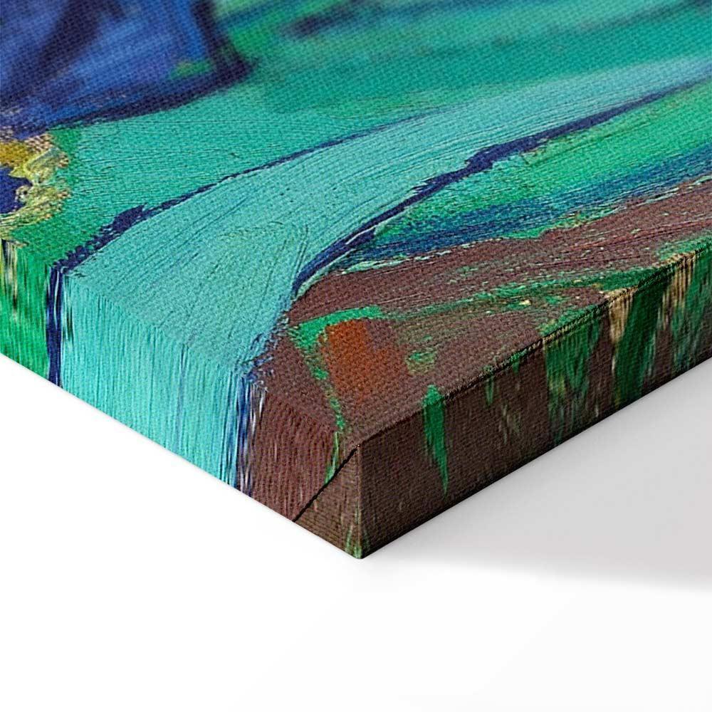 Leinwandbild - Vincent Van Gogh – Iryses