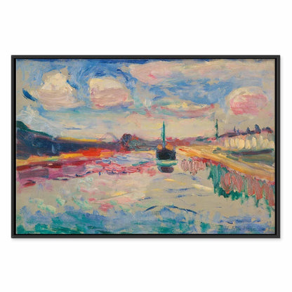 Leinwandbild - Henri Matisse – Canal du Midi