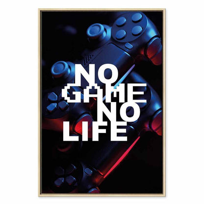 Leinwandbild No Game No Life Bunt – Gaming Wandkunst