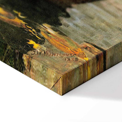 Leinwandbild - John William Waterhouse – The Lady of Shalott