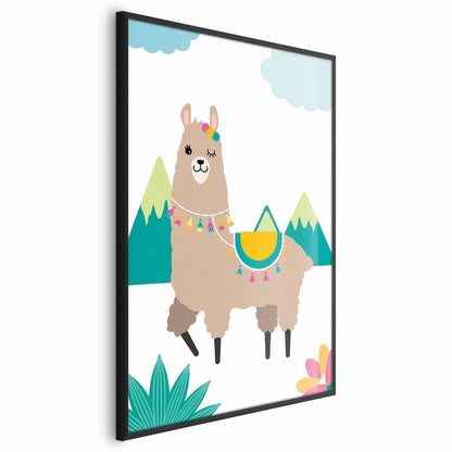 Poster - Extraordinary Llama Artgeist