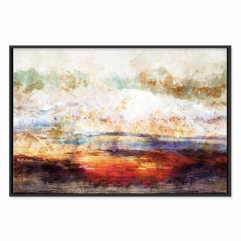 Leinwandbild - Gold Rush (1 Part) Wide