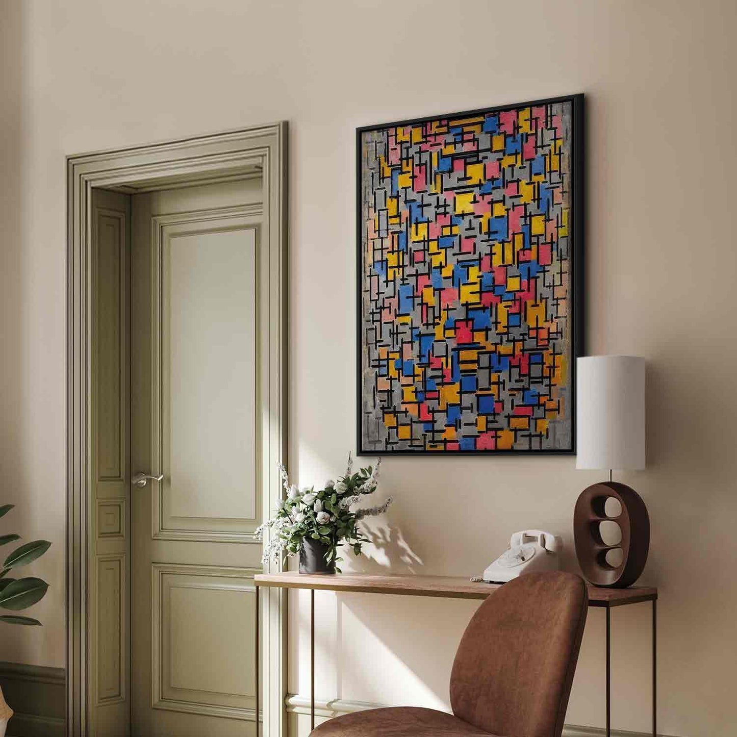 Leinwandbild - Piet Mondrian – Composition