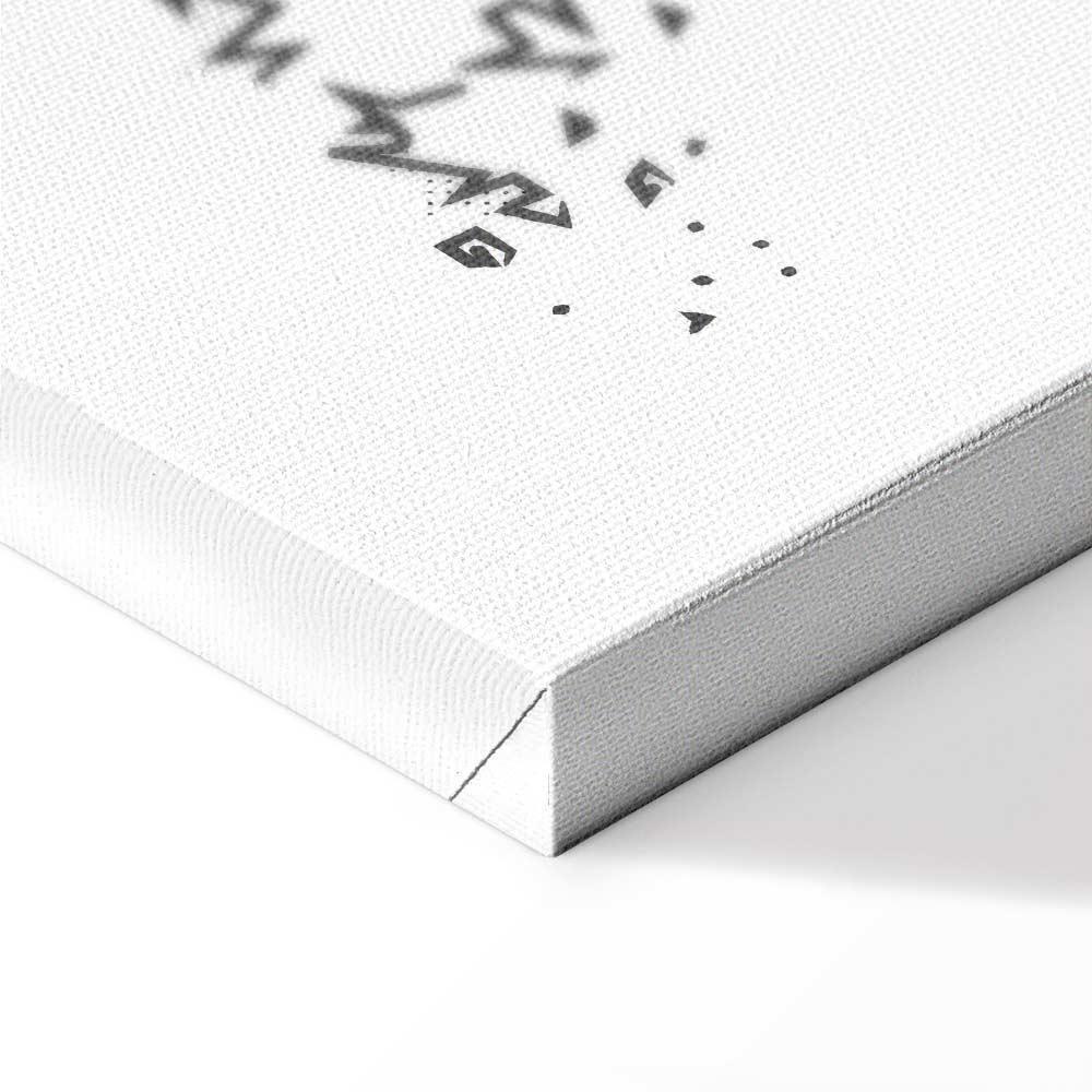 Leinwandbild - Tiger Power (1 Part) Wide