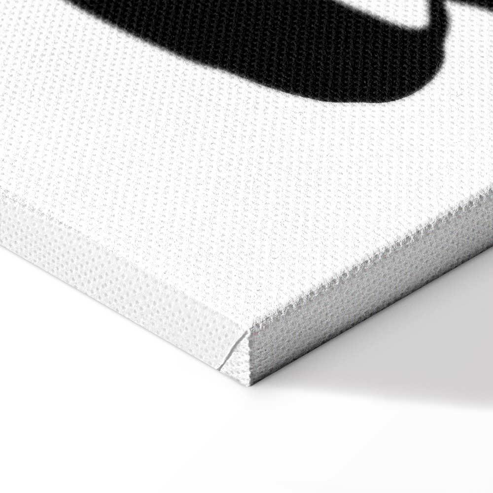 Leinwandbild - Black Love (1 Part) Vertical