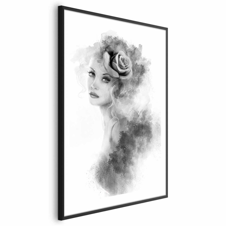 Poster - Watercolor Portrait Artgeist