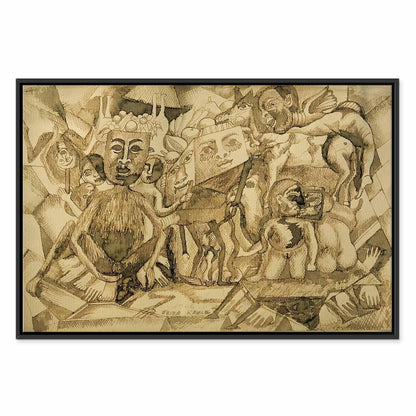 Leinwandbild - Frida Kahlo – Karma