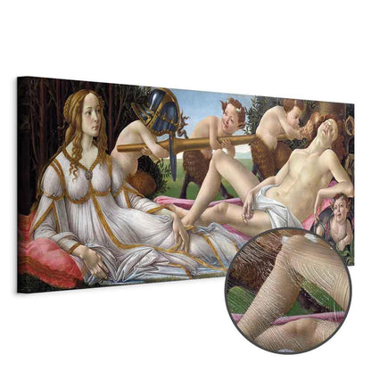 Leinwandbild - Sandro Botticelli – Venus and Mars
