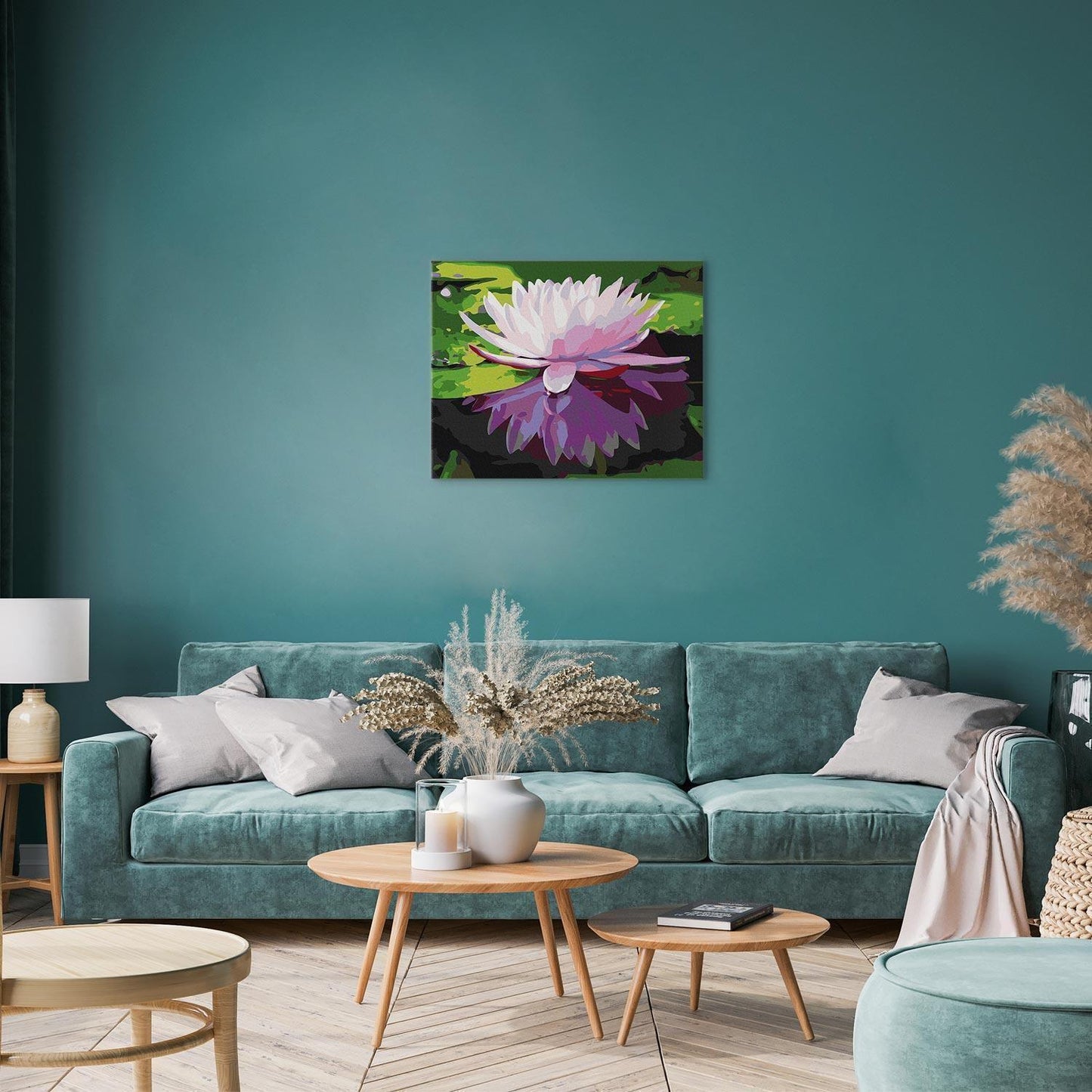 Malen nach Zahlen - Water Lily