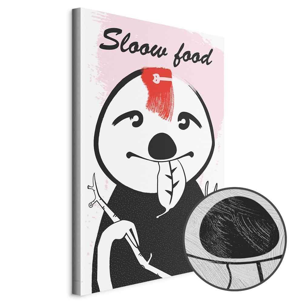 Leinwandbild - Sloth Trendsetter (1 Part) Vertical