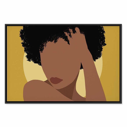 Leinwandbild - Invisible Gaze (1 Part) Wide