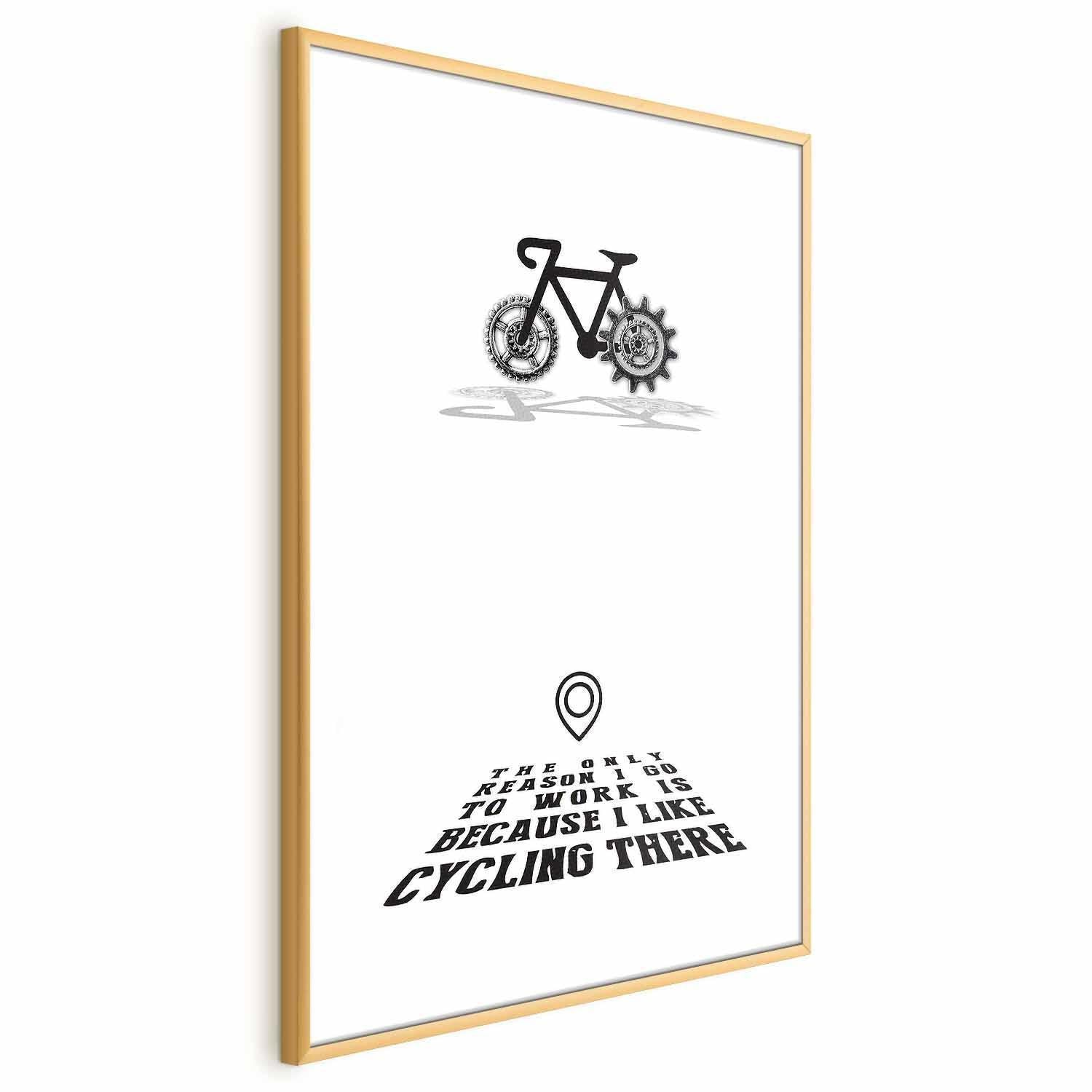 Poster - I Like Cycling Artgeist