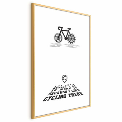 Poster - I Like Cycling Artgeist
