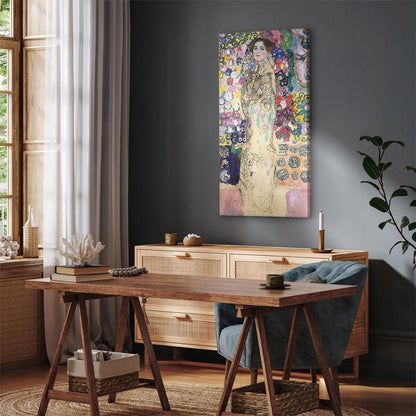 Leinwandbild - Gustav Klimt – Portrait of Maria Munk