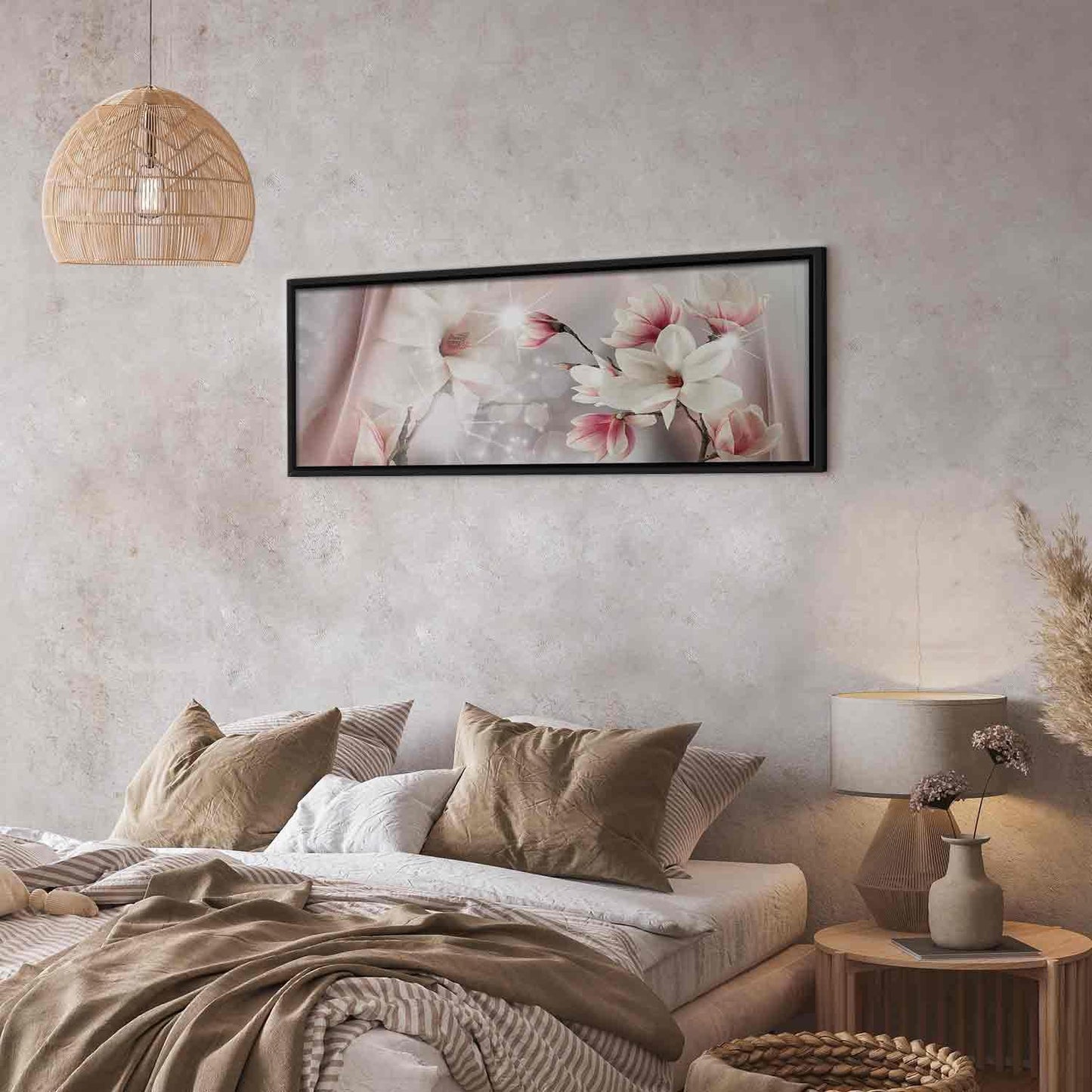 Leinwandbild - Magnolia Reflection (1 Part) Narrow