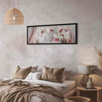 Leinwandbild - Magnolia Reflection (1 Part) Narrow