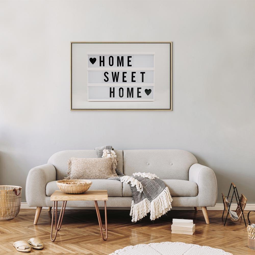 Leinwandbild - Cinema Light Box (1 Part) Vertical