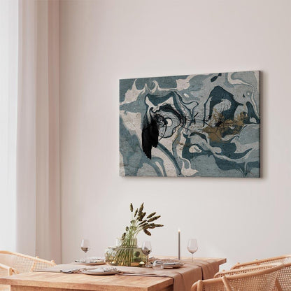 Leinwandbild - Marbled Reflection (1 Part) Wide