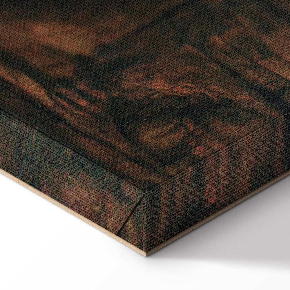 Leinwandbild - Leonardo da Vinci – Madonna With a Distaff